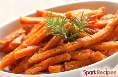 Spicy Baked Sweet Potato Fries