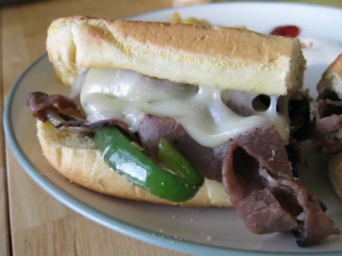 Philly Cheesesteak Sandwich (((Authentic)))