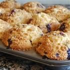 Blueberry Muffins with Streusel Topping