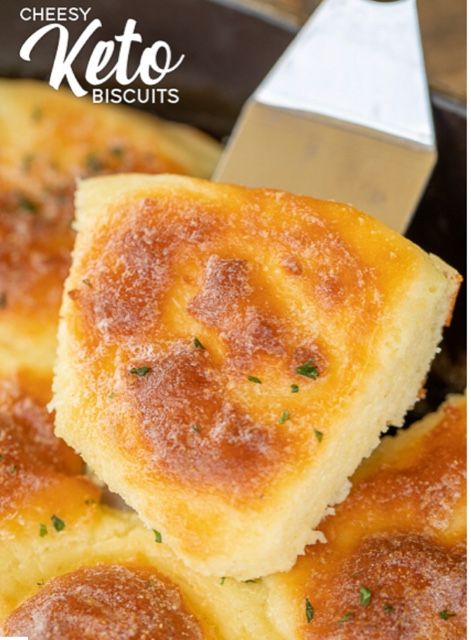 Cheesy Keto Biscuits