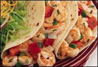 Honey-Cilantro Shrimp Soft Tacos