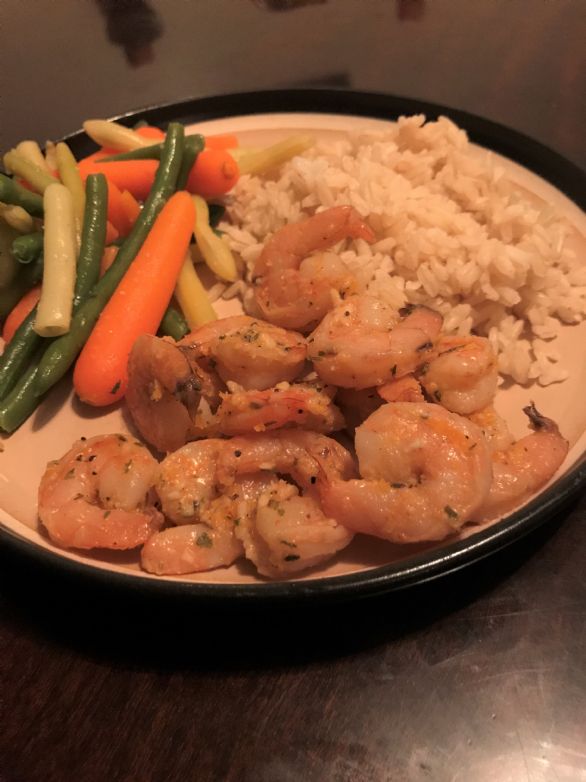 Kickin' Garlic Lime Shrimp