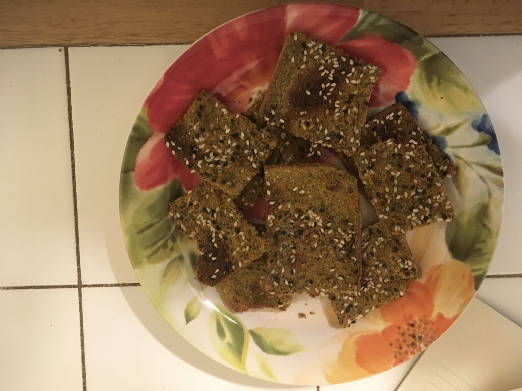 Lentil Veggie crackers