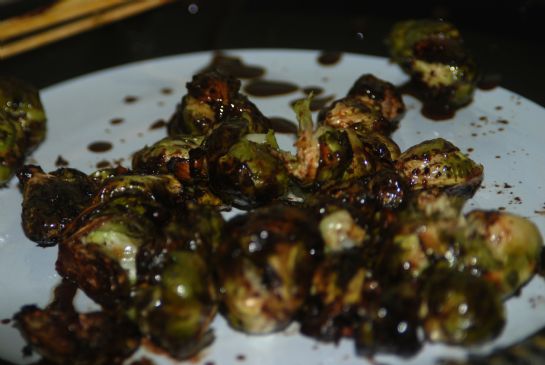 Farmer's Market: Grilled Brussel Sprout Skewers