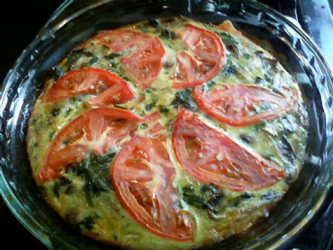 Low Carb Spinach Quiche