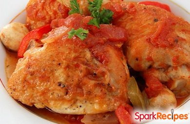 Chicken Breasts with Red Wine Sauce