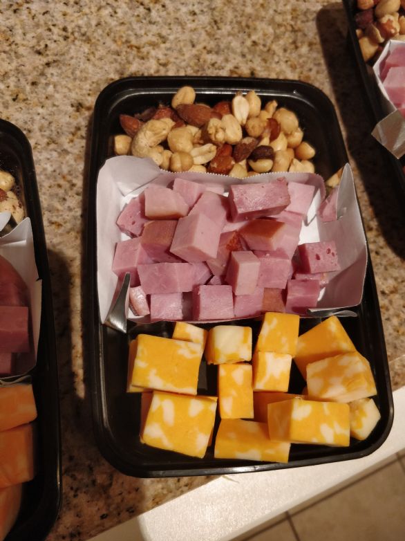Meat, Cheese, Nut Snack Pack