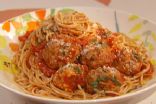 Skinny Spaghetti and Meatballs