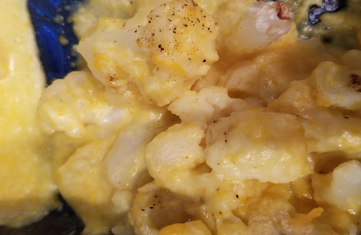 Baked Cauliflower and Cheese