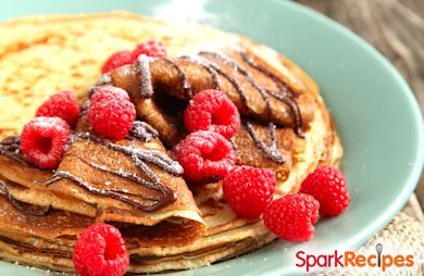Protein-Packed Chocolate Peanut Butter Pancakes