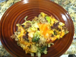Brussels Sprout Casserole - Vegetarian Style