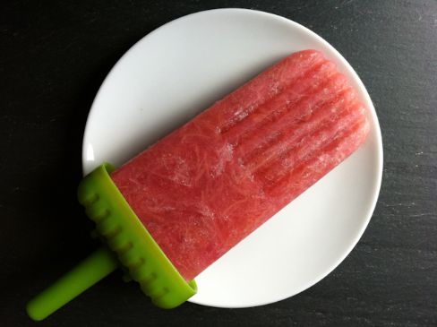 Rhubarb Apple Popsicles