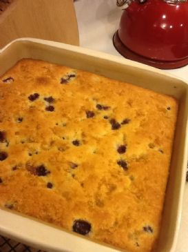 Buttermilk Blueberry Breakfast Cake