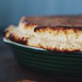 Roasted-garlic souffle