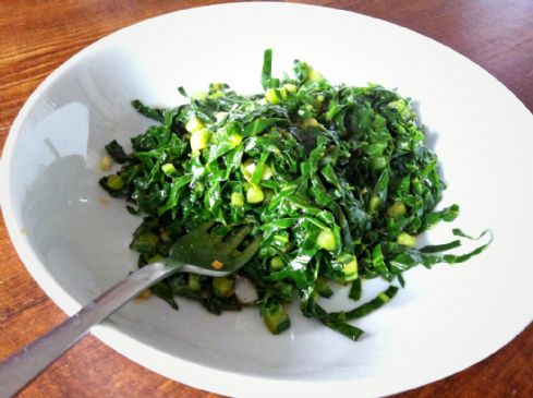 Brazilian-Style Collard Greens