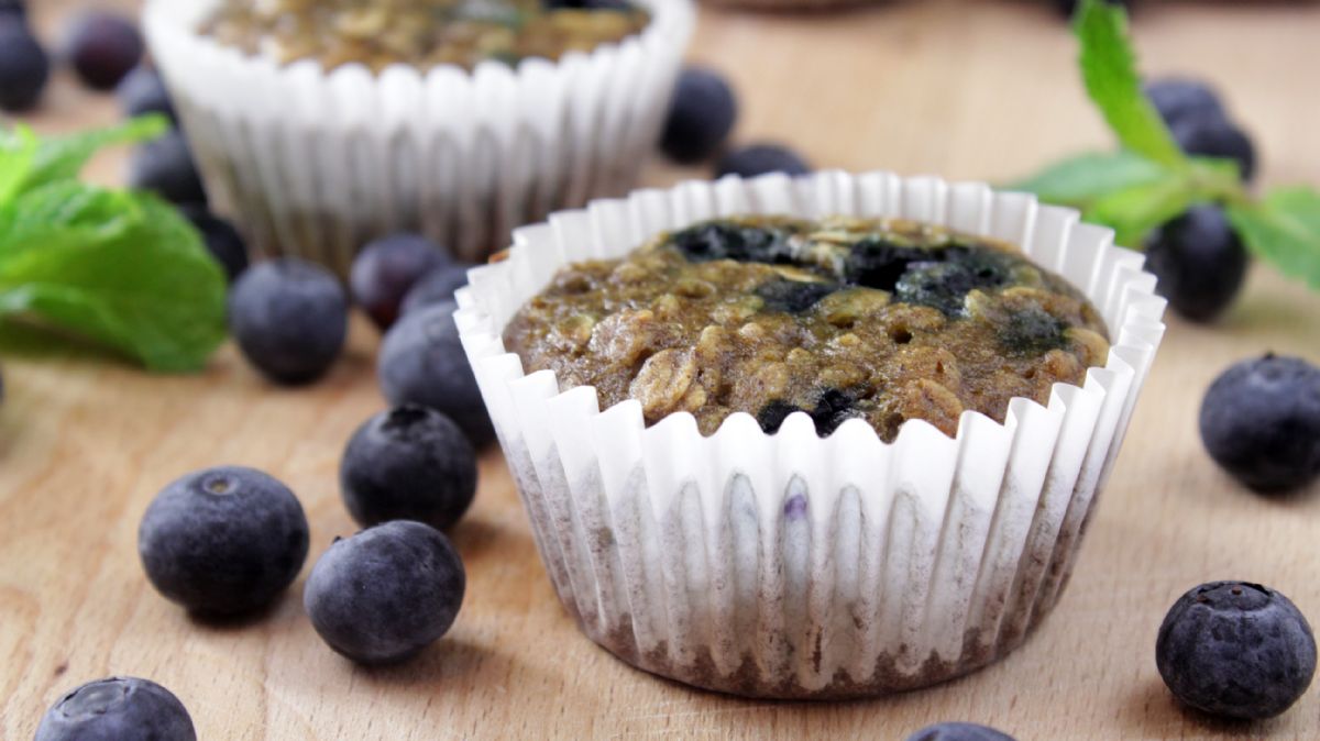 100-Calorie Blueberry Muffins