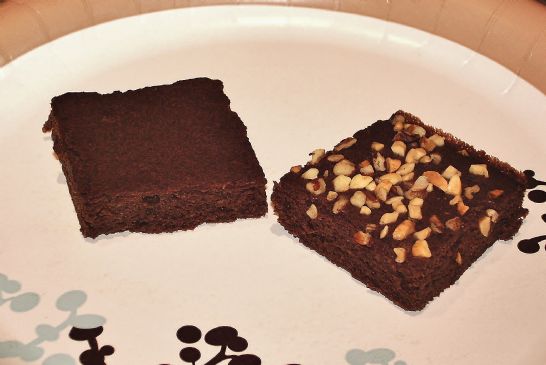 Black Soy Bean Brownies (Gluten Free/Low Carb)