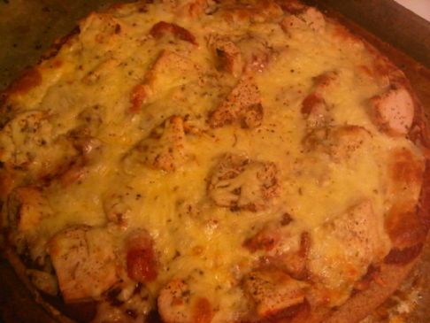 WW Boboli Rosemary Jalepeno Chicken Pizza