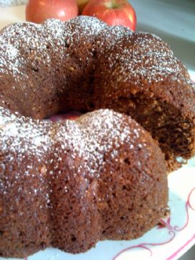 Mocha Apple Coffee Cake