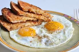 Easy Breakfasts-Scrambled Eggs and Toast (287 cal)