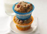 Whole Grain Apple-Cran Muffins