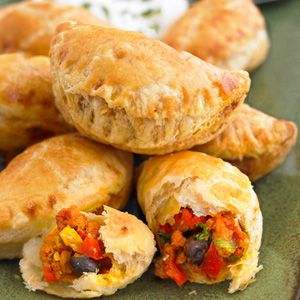 Spicy Black Bean Empanadas