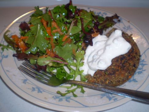 Greek Style Quinoa Burgers