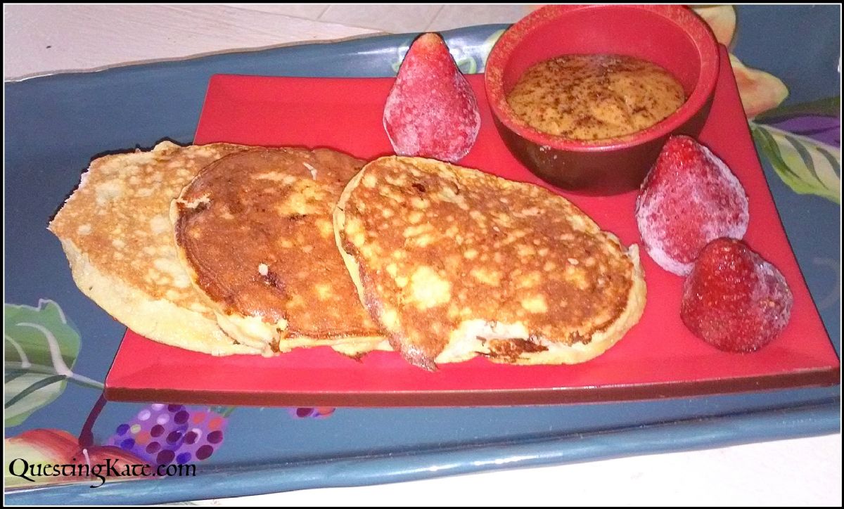 Gluten Free Banana Protein Pancakes