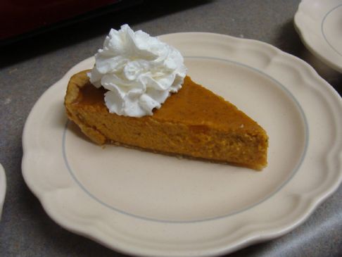 Dollbabe56's (Haley's) Creamy Pumpkin Pie