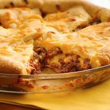 Cheeseburger Crescent Pie