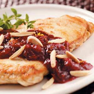 Almond Cranberry Chicken (tasteofhome.com)