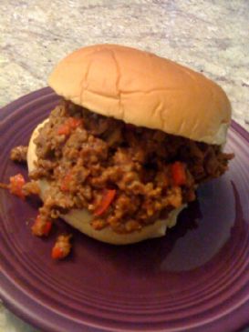 Amy O's Veggie Sloppy Joes