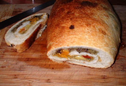 Fougasse, Stuffed Ciabatta Bread