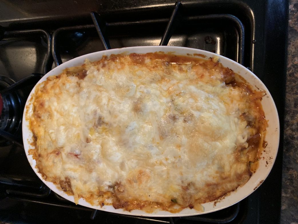 Lasagna with Beef and Turkey