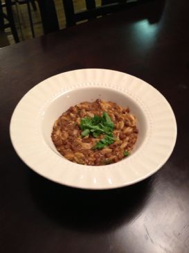 Coconut curried lentils