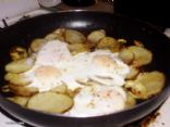 Potato, Onion and Egg Fry