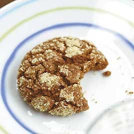 Soft and Chewy Molasses cookies
