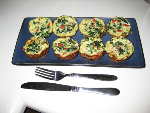 Jamie's muffin tin fritattas