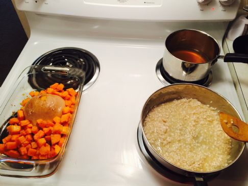 Roasted Butternut Squash Risotto