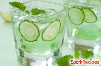 Cucumber Spearmint Water