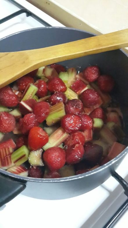 Spiced Rhubarb Compote