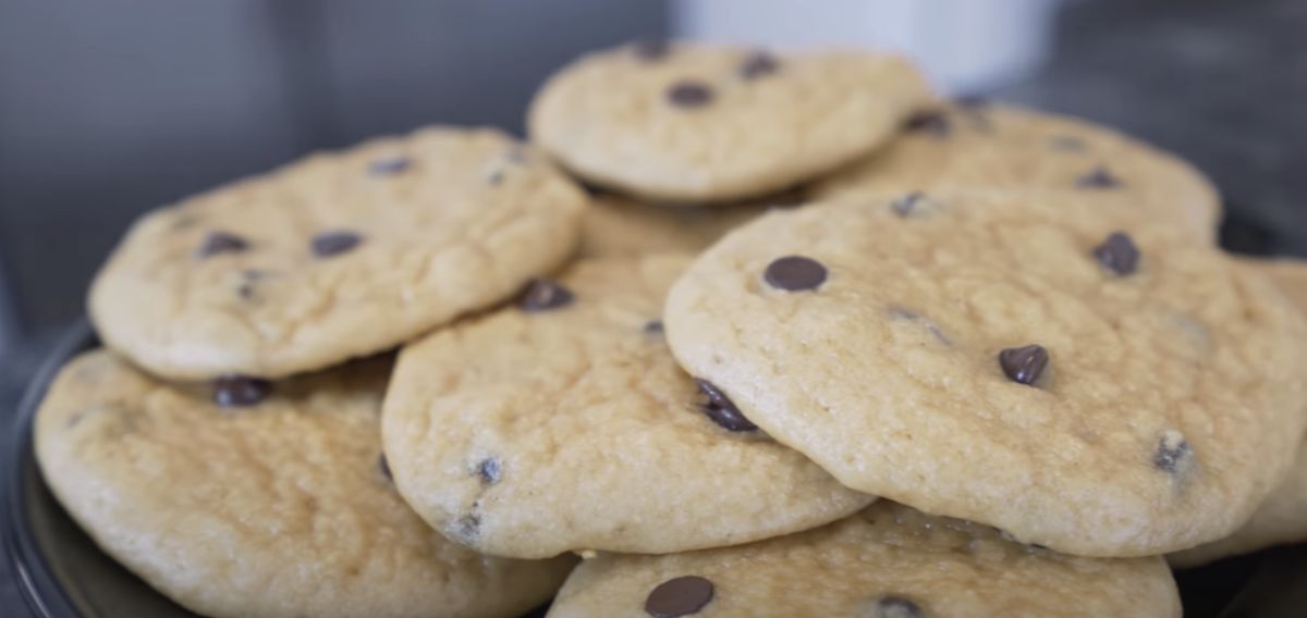 High Protein Sugar Free Chocolate Chip Cookies