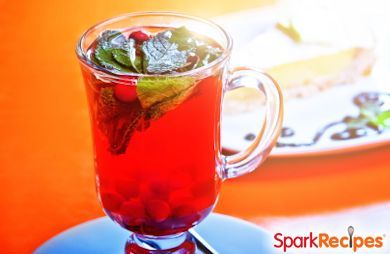 Warm Cranberry Cider