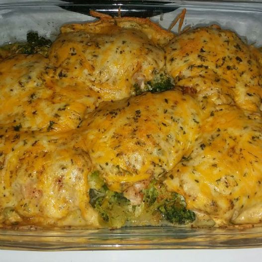 ketoSOUL Chicken and Broccoli Bake