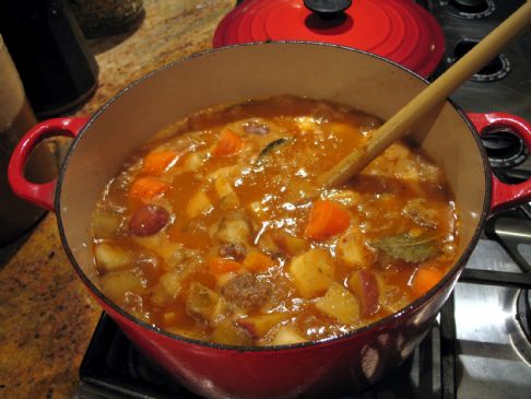 Turkey Cabbage Stew