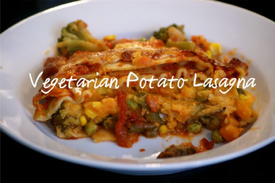 Vegetarian Sweet Potato Lasagna