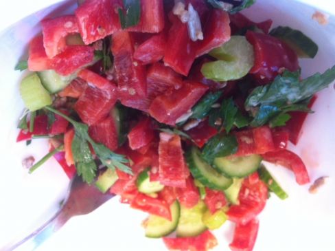 Salad (red papper)