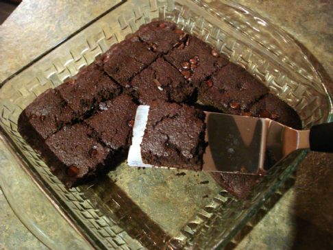 Double Chocolate Brownie - low fat and sugar