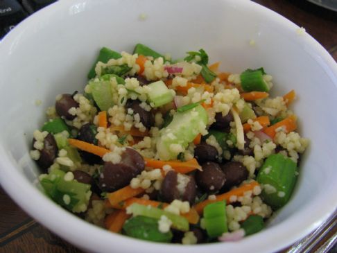 Black Bean CousCous Salad