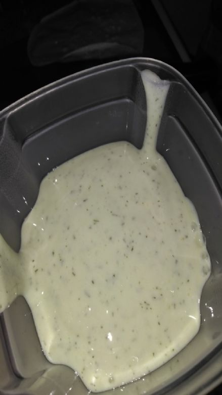 Wasabi Ranch Dressing with Cottage Cheese